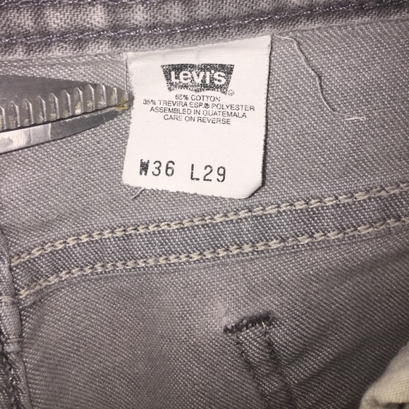 COPY - Levi’s Vintage 90’s Bronze Tab 977 Gray Wash 36x29 - Picture 7 of 8